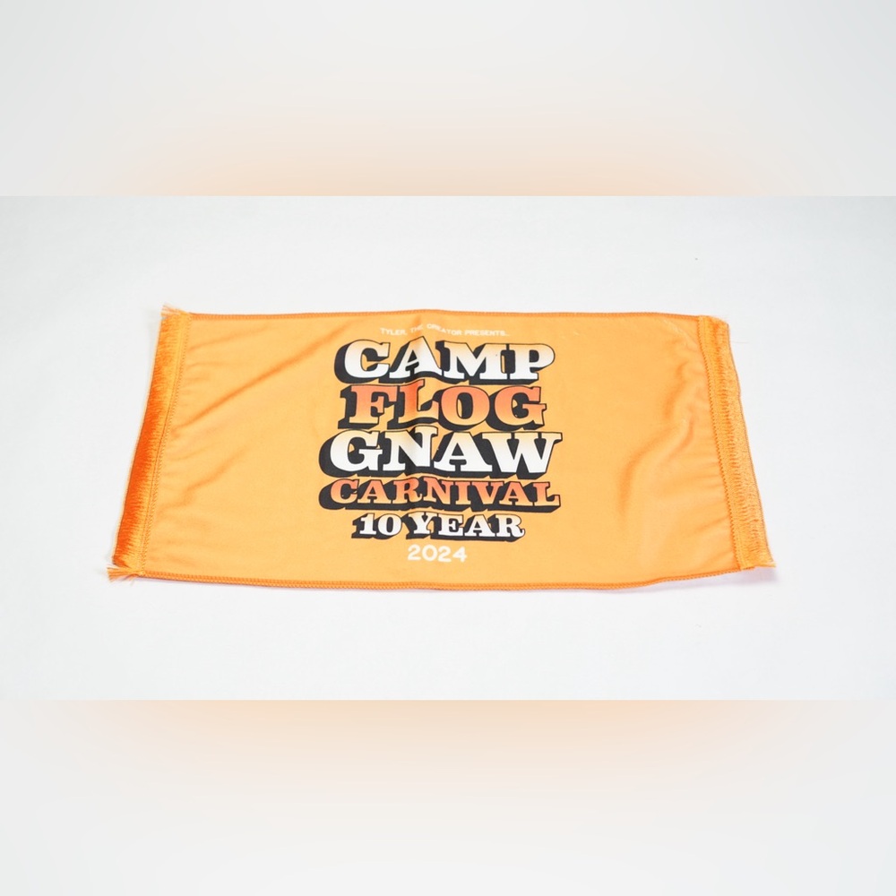 Camp Flog Gnaw Towel - 10 Year - Orange